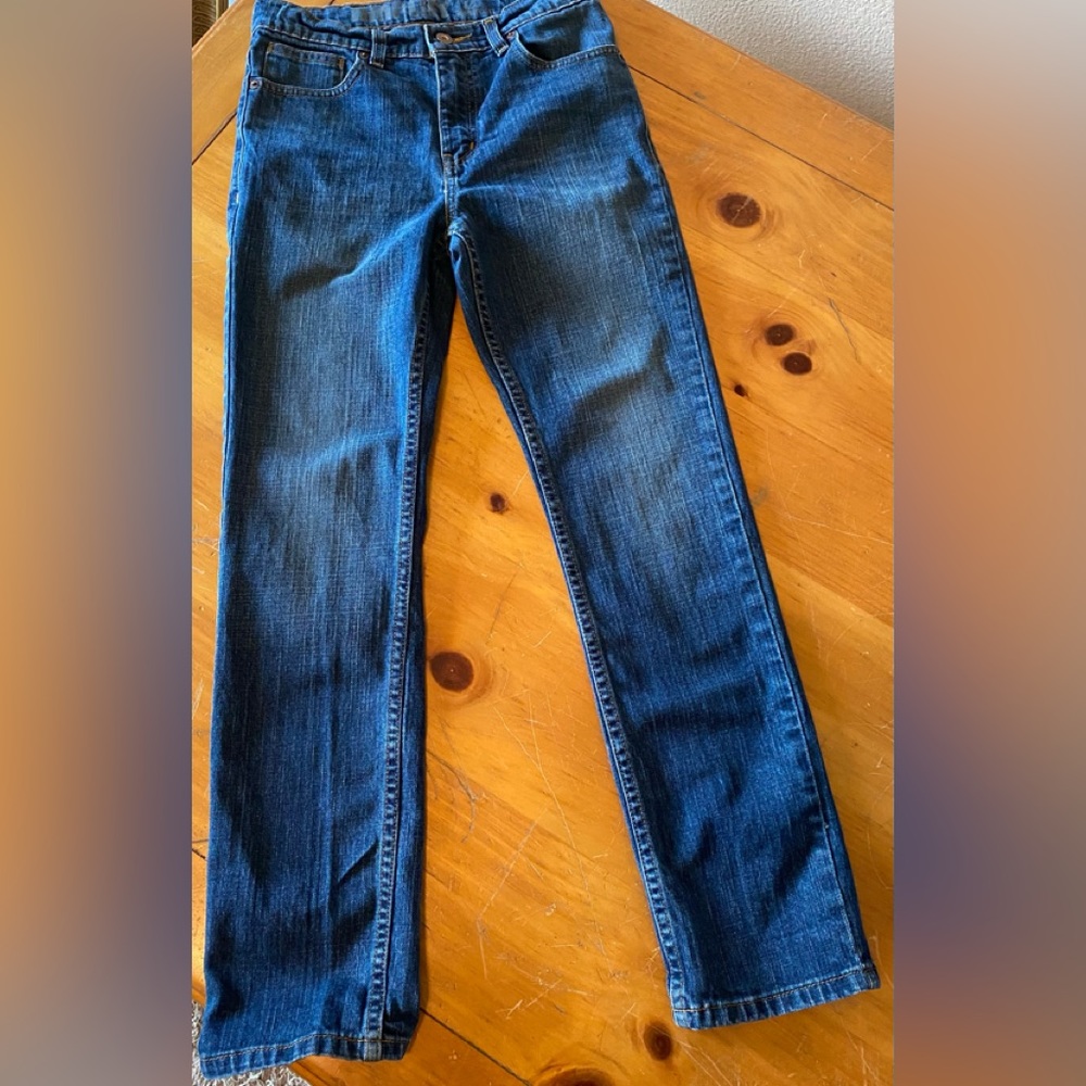 Amplify skinny fit boys 14 regular dark wash 27” L jeans